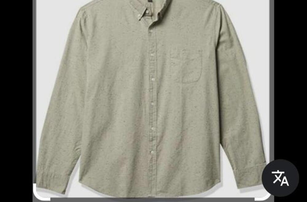 J.Crew Mercantile Cotton Beige Button Down Shirt Size Medium
